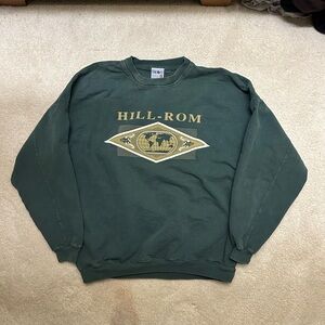 ❌SOLD❌ Vintage green oversized crewneck